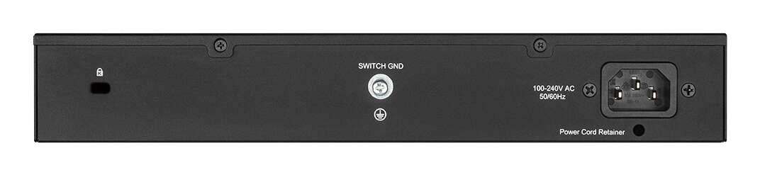 D-Link - GO-SW-24G switch No administrado Gigabit Ethernet (10/100/1000) Negro