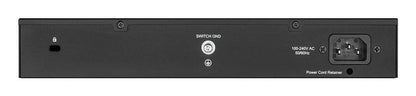 D-Link - GO-SW-24G switch No administrado Gigabit Ethernet (10/100/1000) Negro