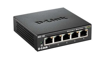 D-Link - DGS-105 switch No administrado Negro