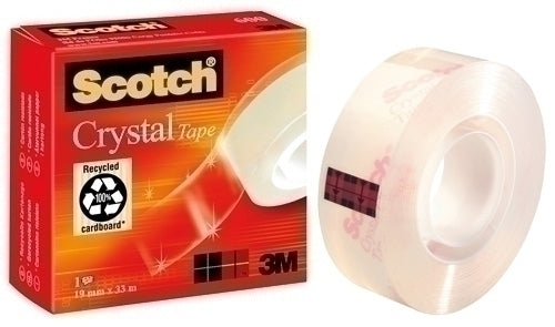 Scotch - CINTA ADHESIVA SCOTCH CRYST.33x19