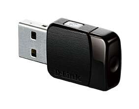 D-Link Adaptador USB WiFi Inalambrico AC600 - Hasta 433Mbps - MU-MIMO - WPS 1 pieza(s)