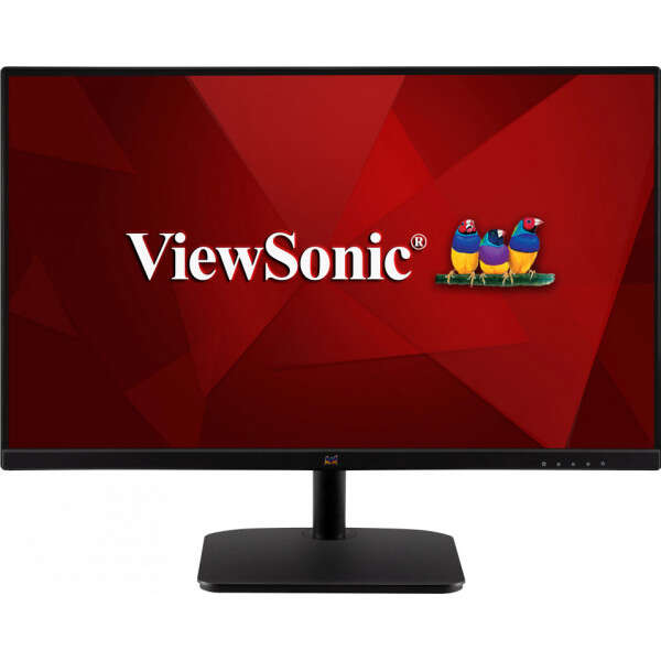 ViewSonic Monitor LED 24" IPS Full HD 1080p - Respuesta 4ms - Alavoces 4W - 16:9 - HDMI, DP, VGA y 3.5mm - Angulo de Vision 178º - VESA 75x75mm 1 pieza(s)