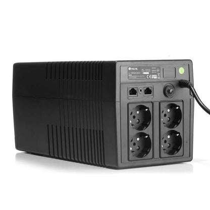 NGS - FORTRESS 1500 V2 En espera (Fuera de línea) o Standby (Offline) 1 2 kVA 720 W 3 salidas AC