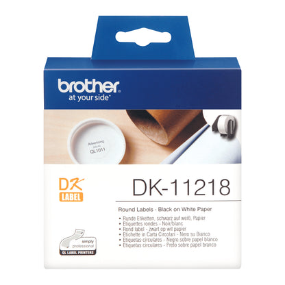 Brother DK-11218 etiqueta de impresora Blanco