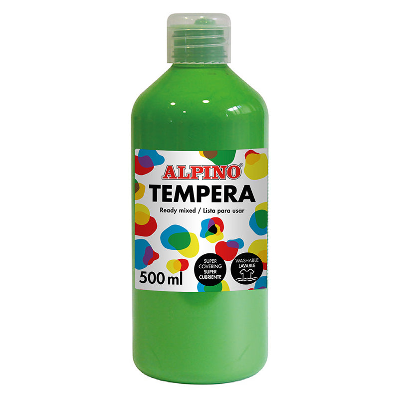 Alpino - DM010178 tempera 500 ml Botella Verde