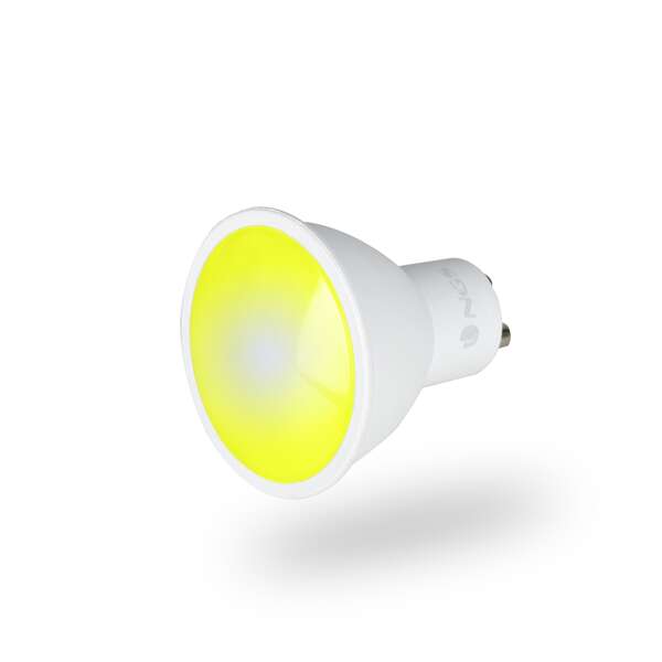 NGS Gleam 510c Bombilla LED GU10 5W Inteligente - WiFi - 430lm - Iluminacion RGB Regulable - Tecnologia Ecologica 1 pieza(s)