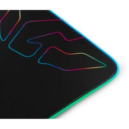 Krom - Knout RGB Alfombrilla de ratón para juegos Negro