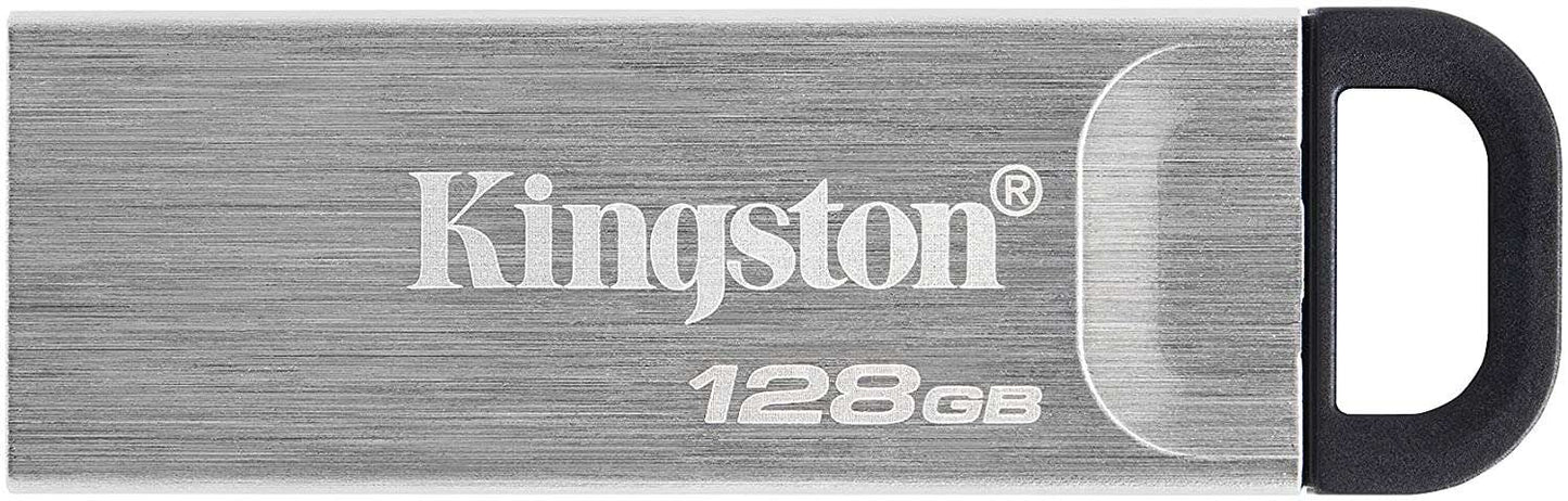 Kingston Technology - DataTraveler Kyson unidad flash USB 128 GB USB tipo A 3.2 Gen 1 (3.1 Gen 1) Plata