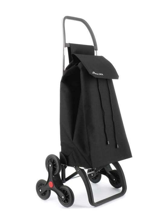 Rolser - SAQ057-1023 bolsa de compras Negro Bolsa para carrito de la compra