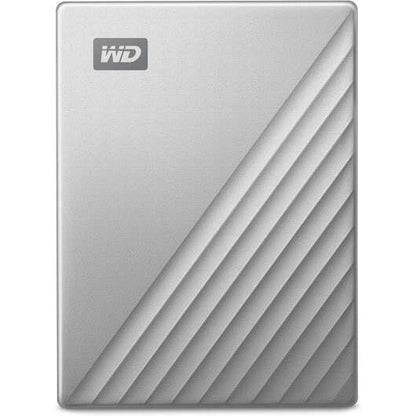 WD My Passport Disco Duro Externo 2.5" 4TB USB-C - Compatible con Windows y Mac - Color Plata 1 pieza(s)