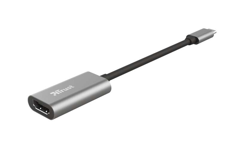 Trust - Dalyx Adaptador gráfico USB Gris