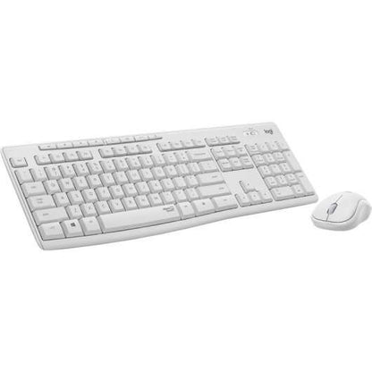 Logitech - MK295 Silent Wireless Combo teclado Ratón incluido Oficina USB QWERTY Español Blanco