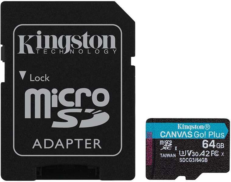 Kingston Technology - Canvas Go! Plus 64 GB MicroSD UHS-I Clase 10