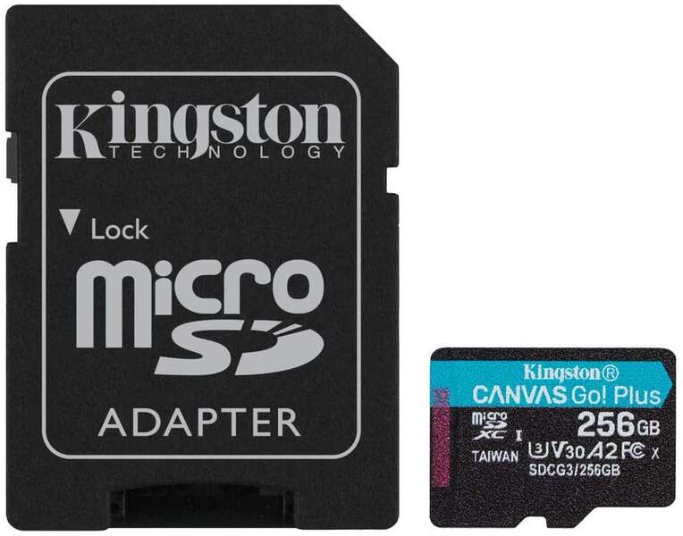 Kingston Technology - Canvas Go! Plus 256 GB MicroSD UHS-I Clase 10