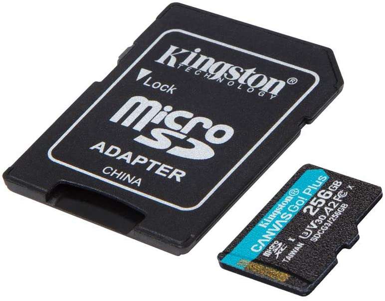 Kingston Technology - Canvas Go! Plus 256 GB MicroSD UHS-I Clase 10