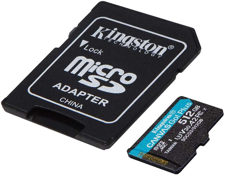 Kingston Technology - Canvas Go! Plus 512 GB MicroSD UHS-I Clase 10