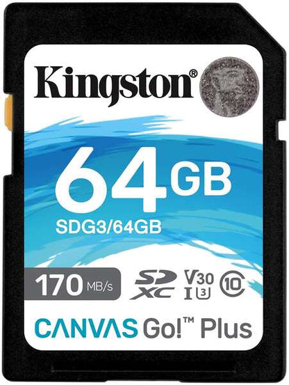 Kingston Technology - Canvas Go! Plus 64 GB SD UHS-I Clase 10