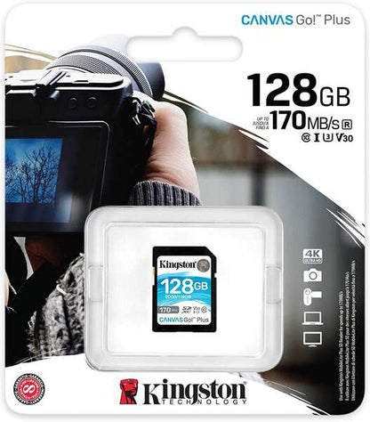 Kingston Technology - Canvas Go! Plus 128 GB SD UHS-I Clase 10