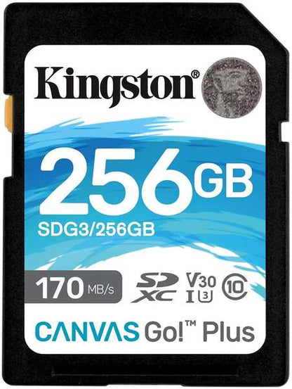 Kingston Technology - Canvas Go! Plus 256 GB SD UHS-I Clase 10