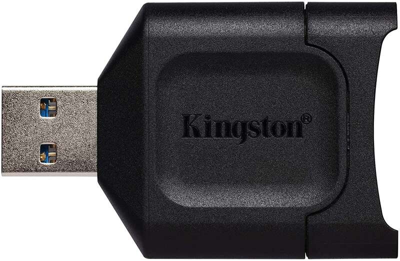 Kingston Technology - MobileLite Plus lector de tarjeta USB 3.2 Gen 1 (3.1 Gen 1) Type-A Negro