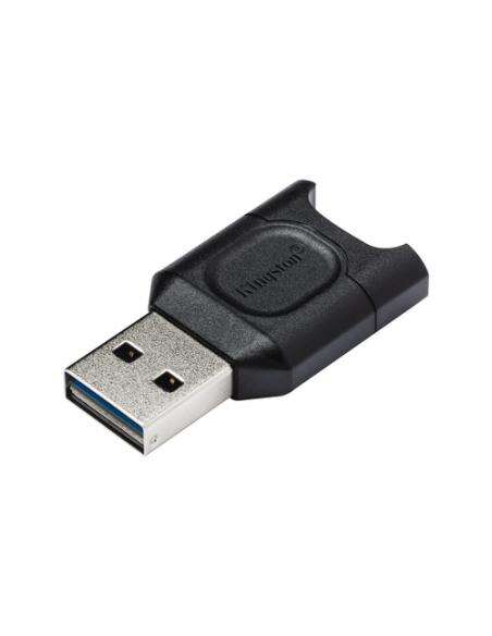 Kingston Technology - MobileLite Plus lector de tarjeta USB 3.2 Gen 1 (3.1 Gen 1) Type-A Negro