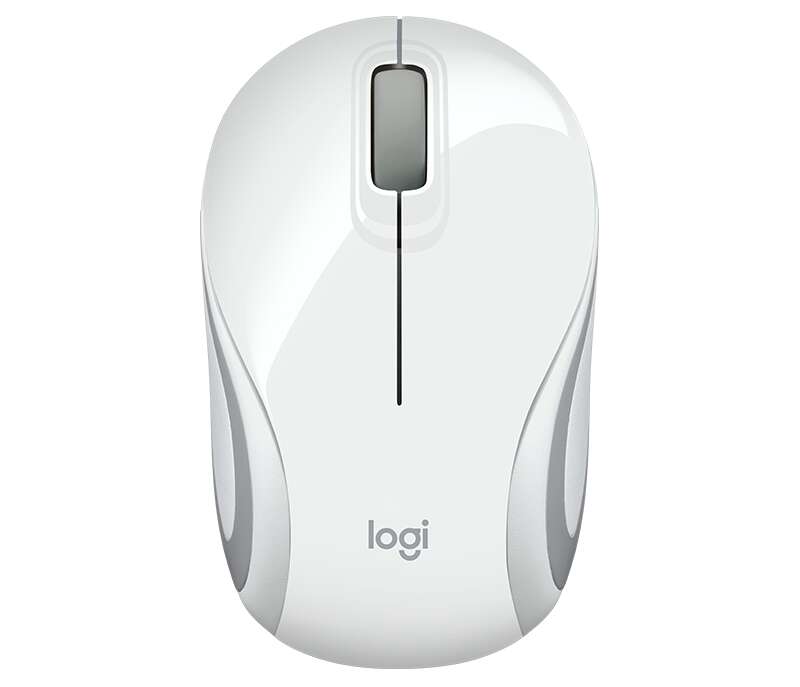 Logitech M187 Raton Inalambrico USB 1000dpi - 3 Botones - Uso Ambidiestro - Color Blanco 1 pieza(s)