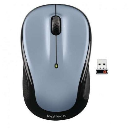 Logitech M325 Raton Inalambrico 1000dpi - 3 Botones - Uso Ambidiestro - Color Gris Claro 1 pieza(s)