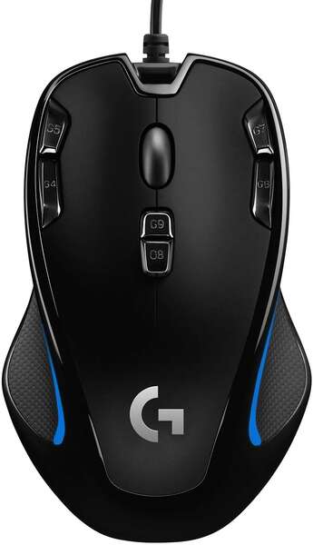 Logitech G - G300s ratón Juego Ambidextro USB tipo A Óptico 2500 DPI