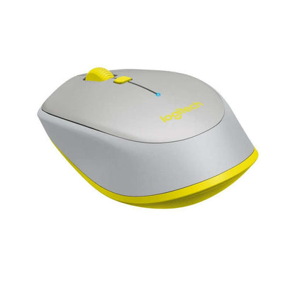 Logitech M535 Raton Inalambrico Bluetooth 1000dpi - 3 Botones - Uso Ambidiestro - Color Gris/Amarillo 1 pieza(s)