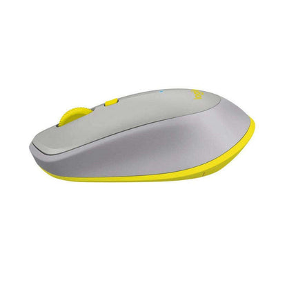 Logitech M535 Raton Inalambrico Bluetooth 1000dpi - 3 Botones - Uso Ambidiestro - Color Gris/Amarillo 1 pieza(s)