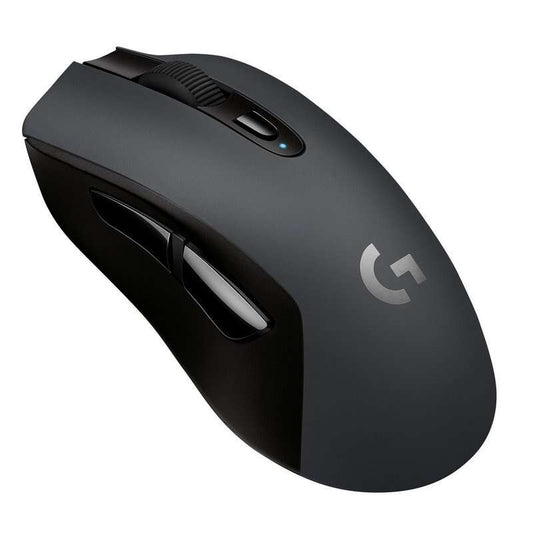 Logitech G603 Raton Inalambrico USB 12000dpi - 5 Botones Programables - Sensor Hero - Tecnologia Lightspeed - Uso Diestro - Color Negro 1 pieza(s)