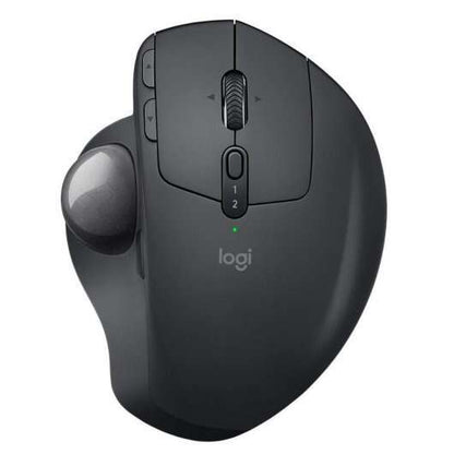 Logitech - MX Ergo ratón Oficina mano derecha RF Wireless + Bluetooth Trackball 440 DPI