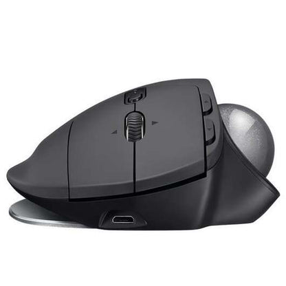 Logitech - MX Ergo ratón Oficina mano derecha RF Wireless + Bluetooth Trackball 440 DPI