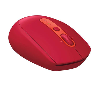 Logitech M590 Silent Raton Inalambrico USB 1000dpi - Silencioso - 7 Botones - Uso Diestro - Color Rojo 1 pieza(s)