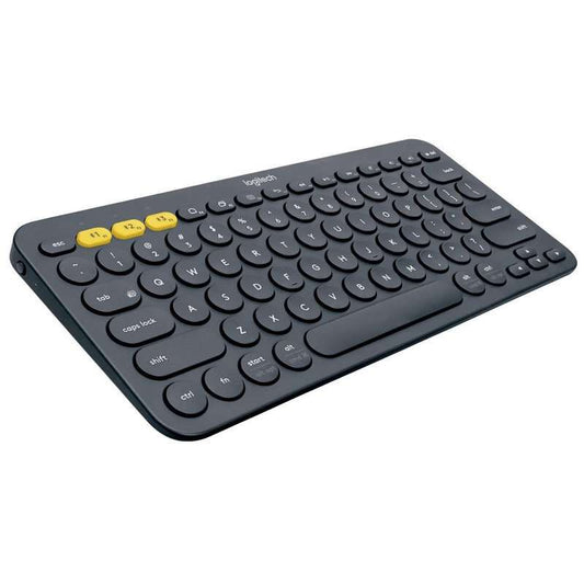 Logitech K380 Teclado Inalambrico Bluetooth - Hasta 3 Dispositivos Simultaneamente - Color Gris Oscuro 1 pieza(s)