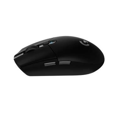 Logitech G - G305 ratón Juego mano derecha RF Wireless + Bluetooth Óptico 12000 DPI