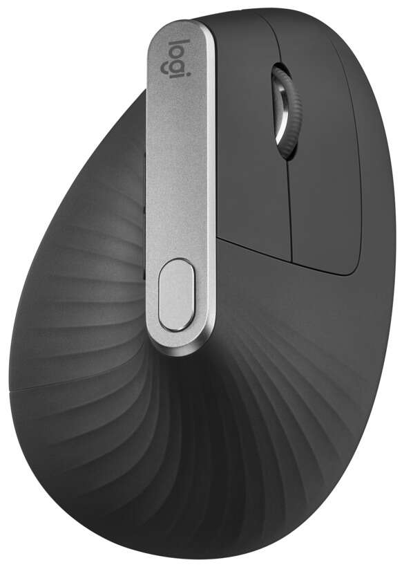 Logitech - MX Vertical ratón mano derecha Oficina RF Wireless + Bluetooth Óptico 4000 DPI