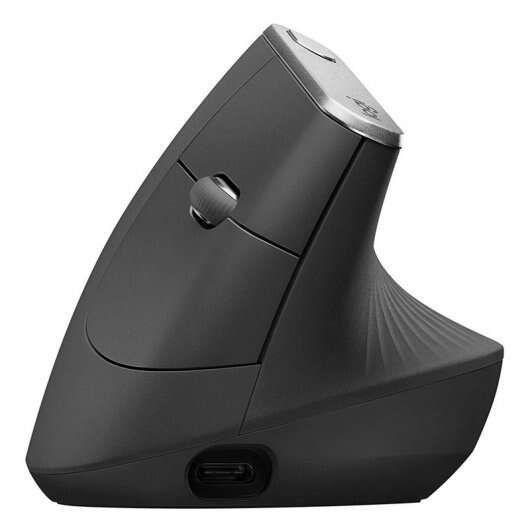 Logitech - MX Vertical ratón mano derecha Oficina RF Wireless + Bluetooth Óptico 4000 DPI