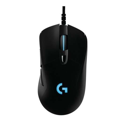 Logitech G403 Hero Raton USB 16000dpi - 5 Botones - Iluminacion LED - Uso Diestro - Cable de 2.10m - Color Negro 1 pieza(s)