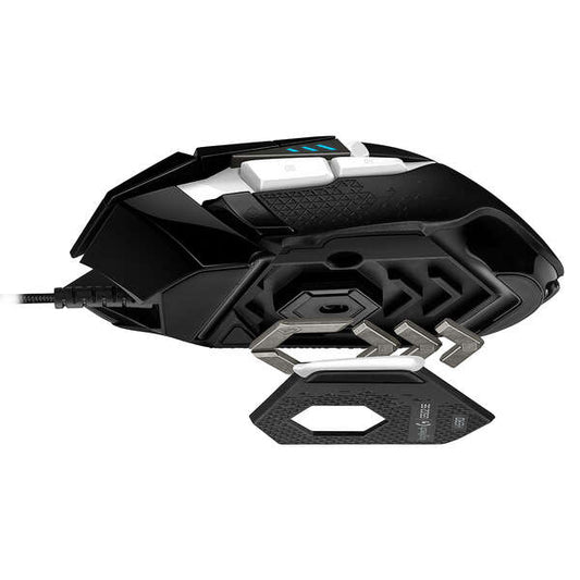 Logitech G502 Hero Special Edition Raton USB 16000dpi - 10 Botones Programables - Peso Ajustable - Iluminacion LED - Uso Diestro - Cable de 2.10m - Color Blanco/Negro 1 pieza(s)