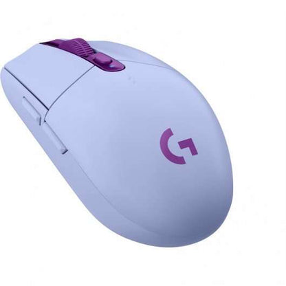 Logitech G305 Lightspeed Raton Inalambrico USB 12000dpi - 5 Botones Programables - Uso Diestro - Color Violeta 1 pieza(s)