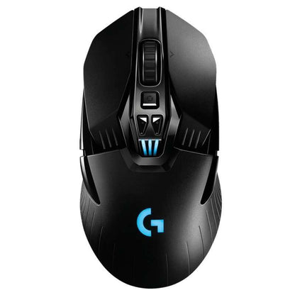 Logitech G903 Lightspeed Raton Inalambrico USB 16000dpi - 10 Botones Programables - Iluminacion RGB - Sensor Hero - Tecnologia Lightspeed - Peso Ajustable - Uso Ambidiestro - Color Negro 1 pieza(s)