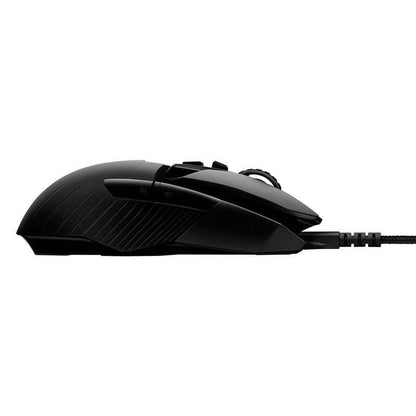 Logitech G903 Lightspeed Raton Inalambrico USB 16000dpi - 10 Botones Programables - Iluminacion RGB - Sensor Hero - Tecnologia Lightspeed - Peso Ajustable - Uso Ambidiestro - Color Negro 1 pieza(s)