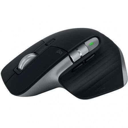 Logitech MX Master 3 Raton Inalambrico USB 4000dpi para Mac - Recargable - 7 Botones - Uso Diestro - Color Gris Espacial 1 pieza(s)