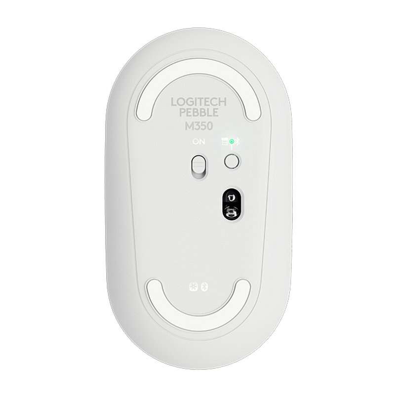 Logitech - Pebble M350 ratón Oficina Ambidextro RF Wireless + Bluetooth Óptico 1000 DPI