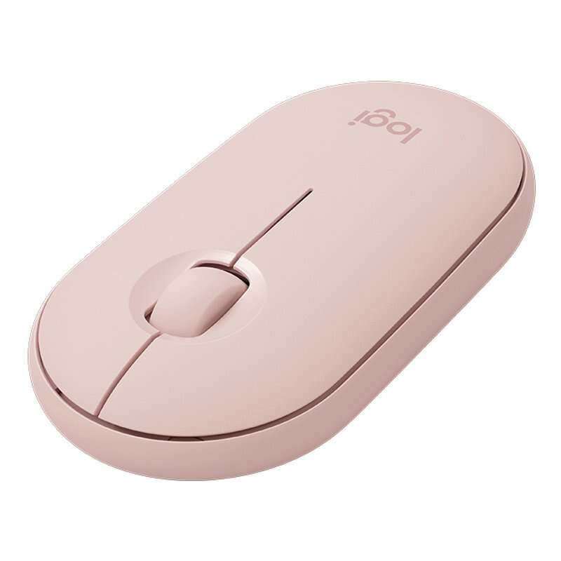 Logitech Pebble M350 Raton Inalambrico USB 1000dpi - 3 Botones - Uso Ambidiestro - Color Rosa 1 pieza(s)