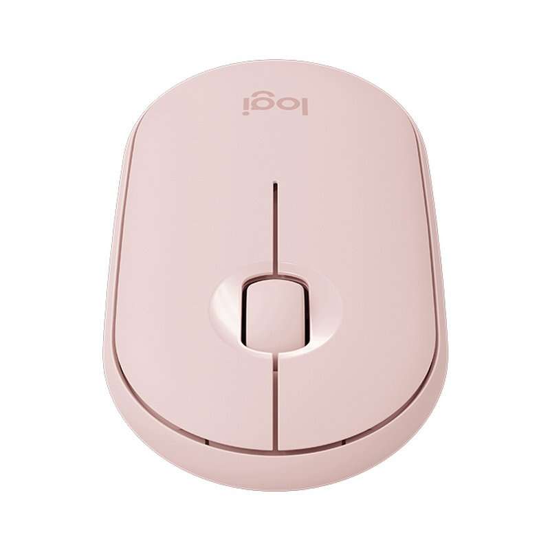 Logitech Pebble M350 Raton Inalambrico USB 1000dpi - 3 Botones - Uso Ambidiestro - Color Rosa 1 pieza(s)