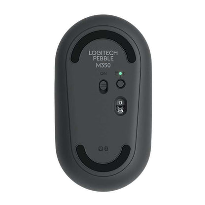 Logitech Pebble M350 Raton Inalambrico USB 1000dpi - 3 Botones - Uso Ambidiestro - Color Negro 1 pieza(s)