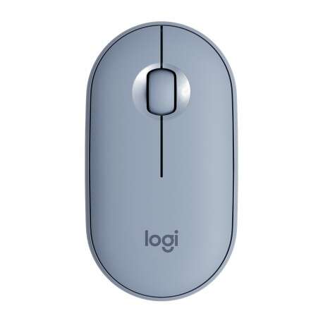 Logitech Pebble M350 Raton Inalambrico USB 1000dpi - 3 Botones - Uso Ambidiestro - Color Azul 1 pieza(s)