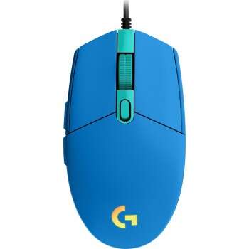 Logitech - G203 LIGHTSYNC Gaming Mouse - BLUE